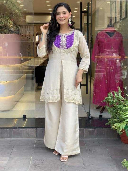 Heavy Roman Silk Kurti Plus Size Collections