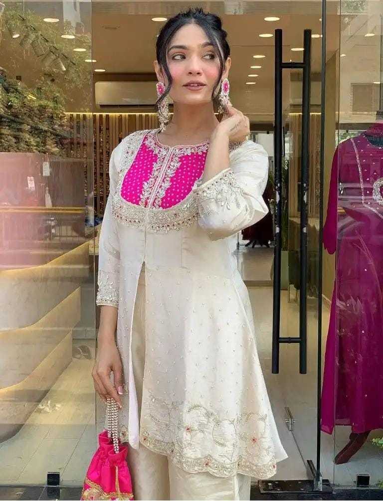 Heavy Roman Silk Kurti Plus Size Collections