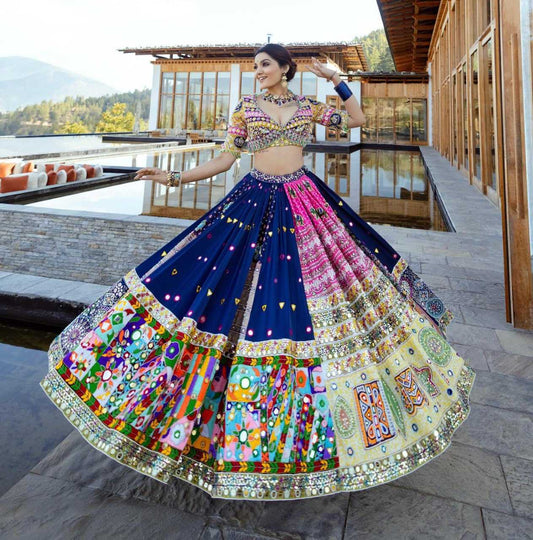Muslin Cotton  Lehenga