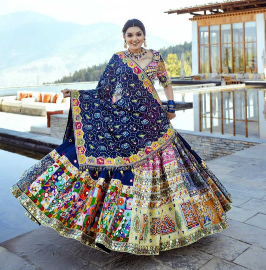 Muslin Cotton  Lehenga
