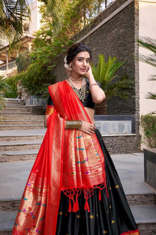 Paithani Silk  Zari Work  Wedding  /  Festive Collections