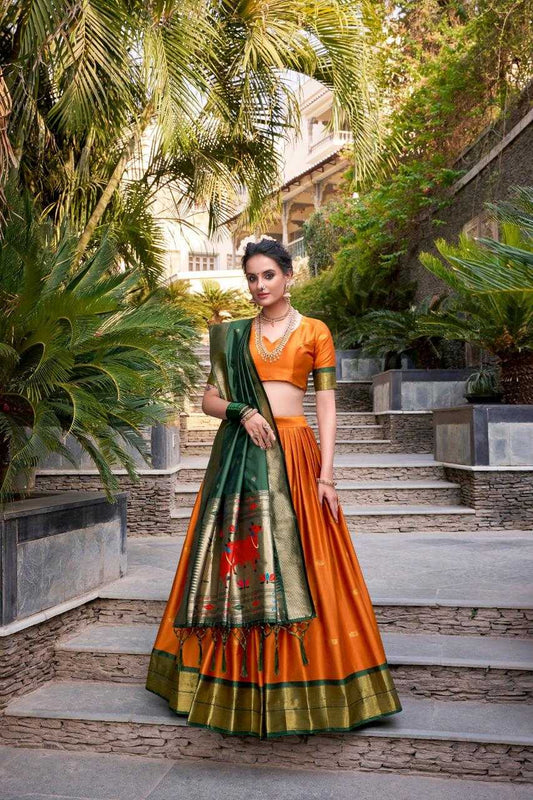 Paithani Silk  Zari Work  Wedding  /  Festive Collections