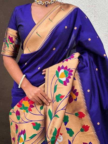 Paithani Silk Zari Border  Festive Collections