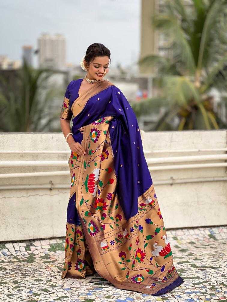 Paithani Silk Zari Border  Festive Collections