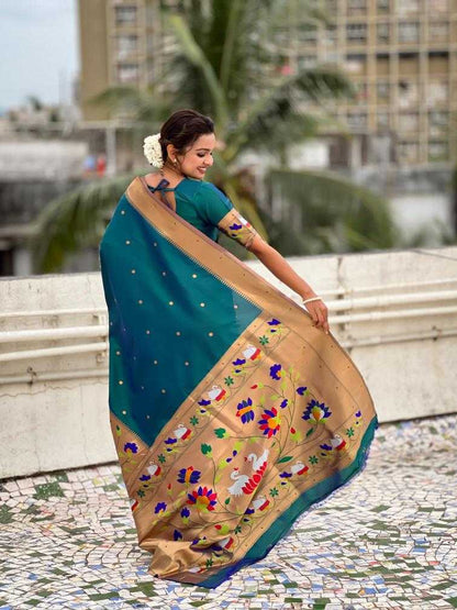 Paithani Silk Zari Border  Festive Collections