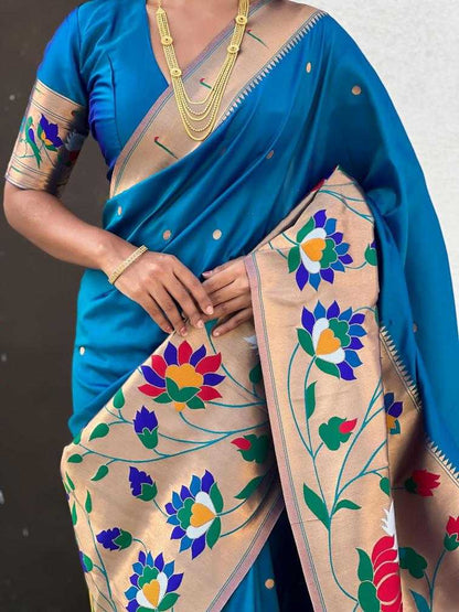 Paithani Silk Zari Border  Festive Collections