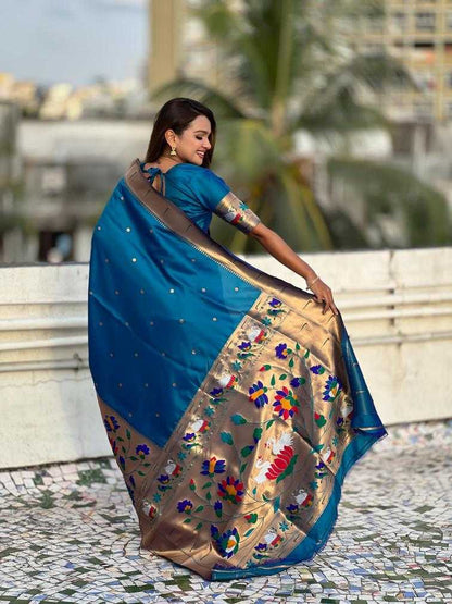 Paithani Silk Zari Border  Festive Collections