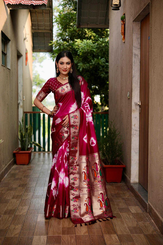 Paithani Silk  Lightweight Sarees