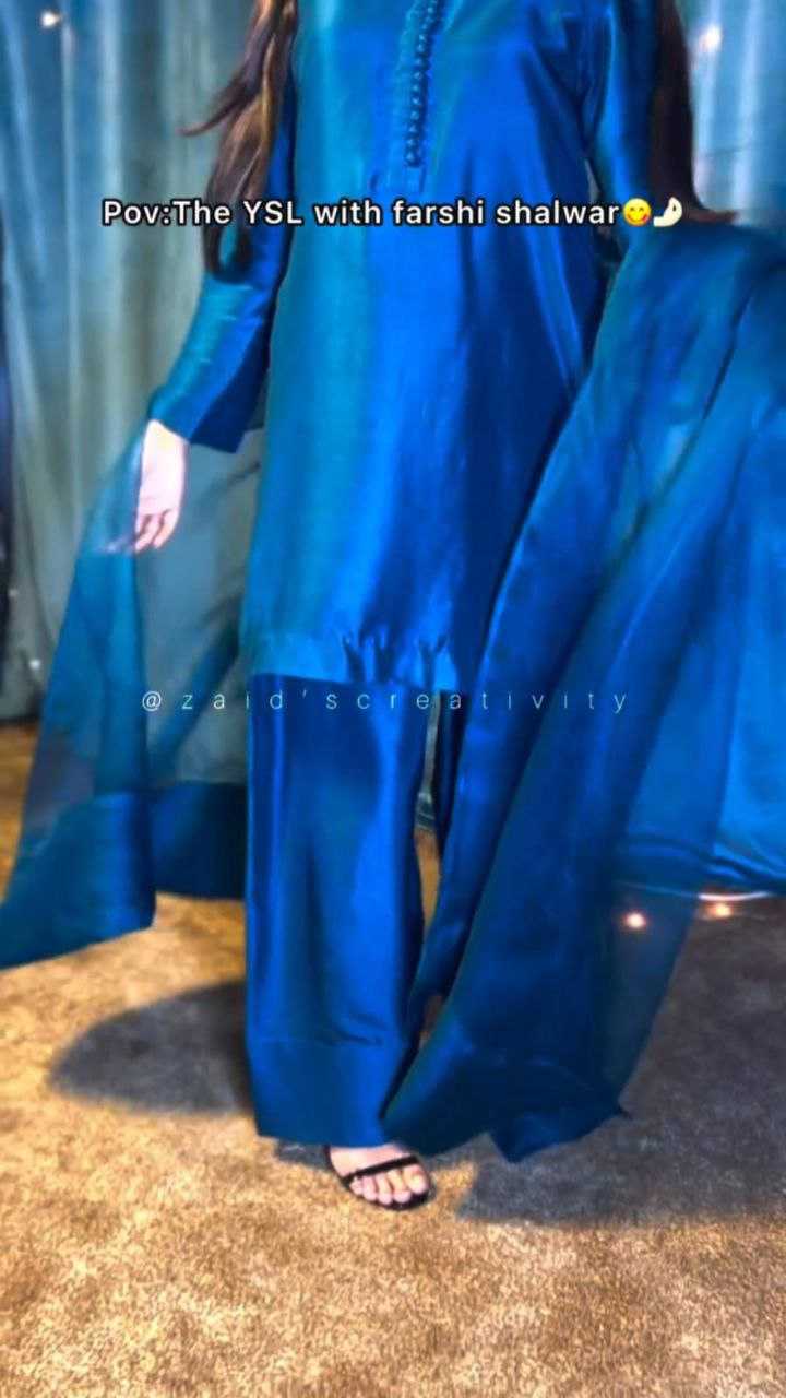 Satin Silk  Party wearSuits