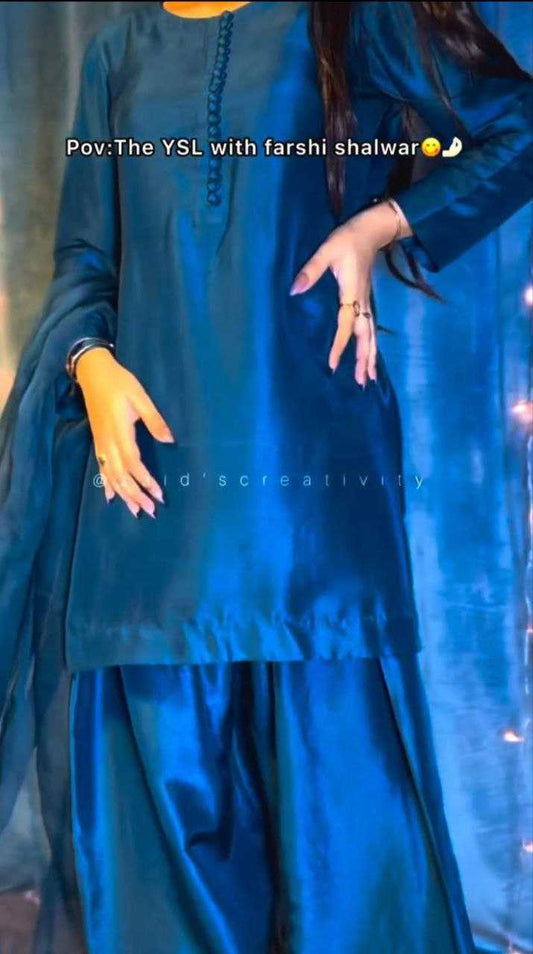 Satin Silk  Party wearSuits