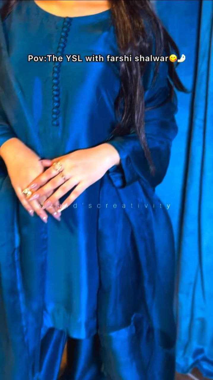 Satin Silk  Party wearSuits
