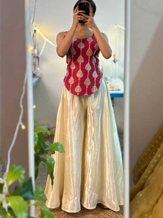 Soft chinon indo Western Wears Festive Collections