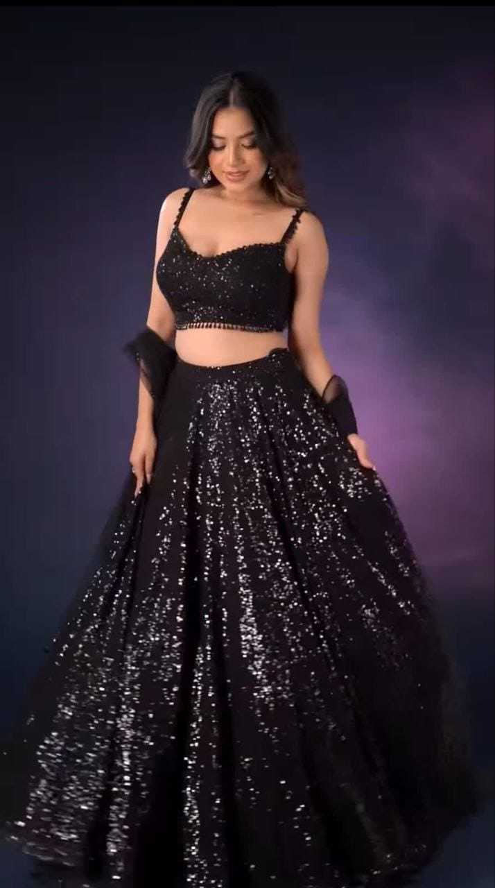 Soft Net  Designer Lehengas Plus Size Collections