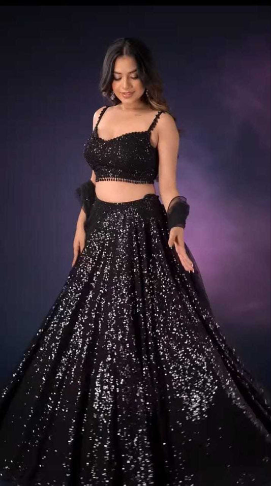 Soft Net  Designer Lehengas Plus Size Collections