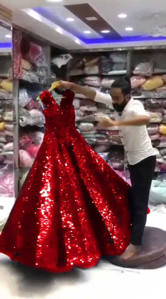 Soft Net  Gowns Plus Size Collections