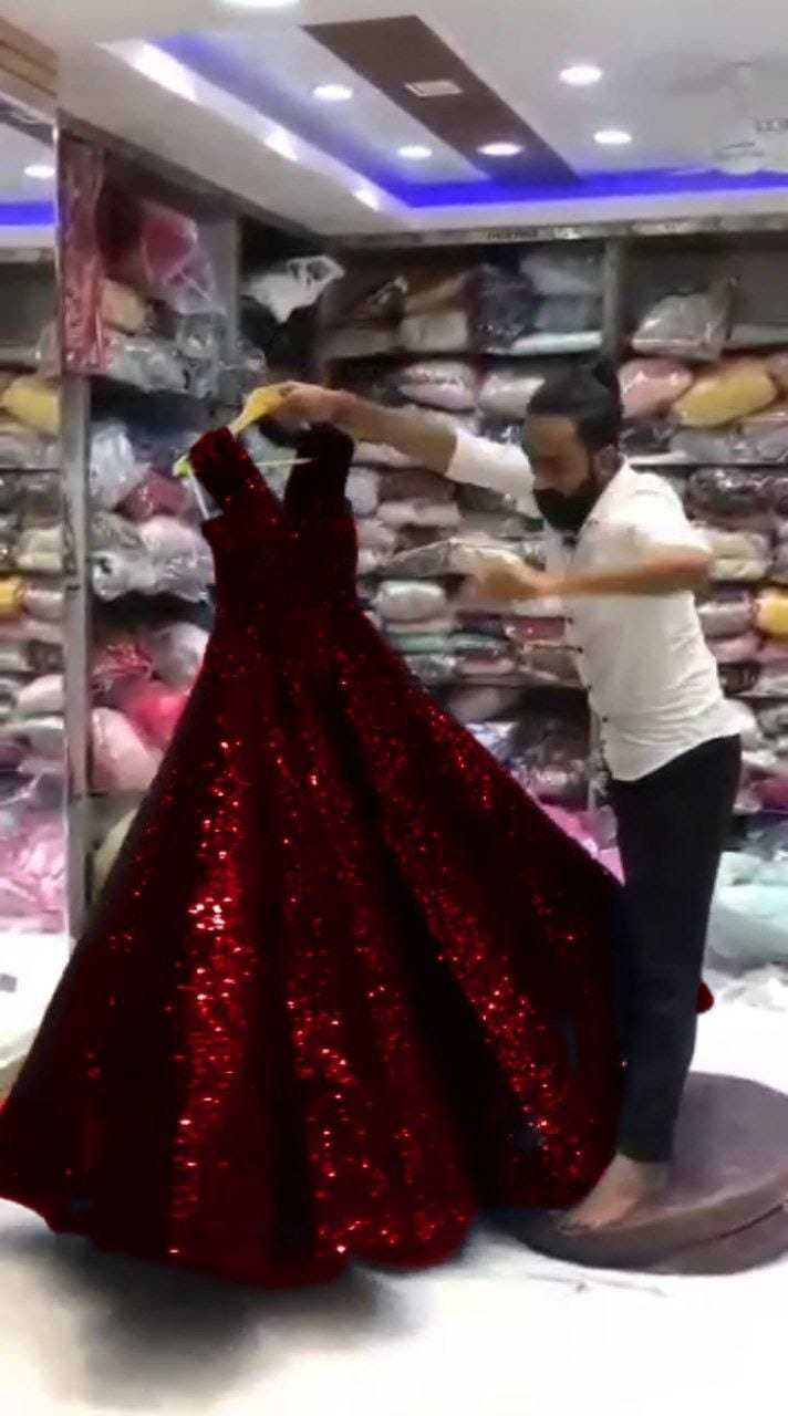Soft Net  Gowns Plus Size Collections