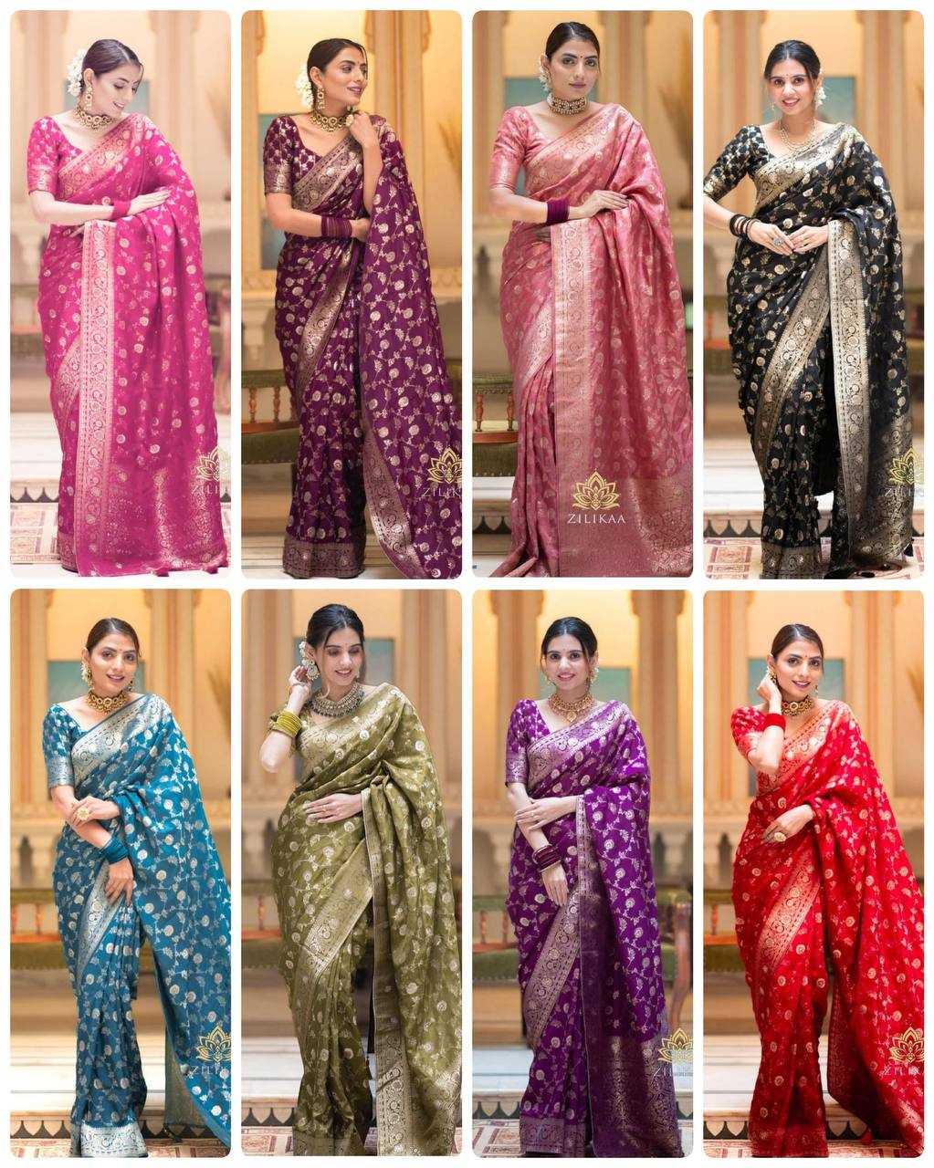 ZAL Soft Silk  Sarees