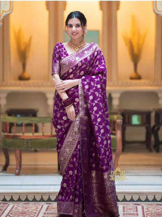 ZAL Soft Silk  Sarees