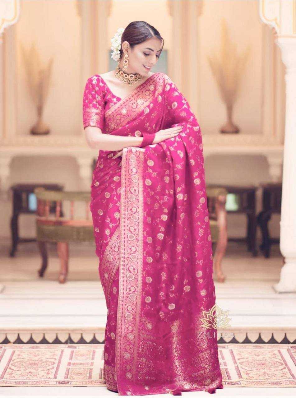 ZAL Soft Silk  Sarees
