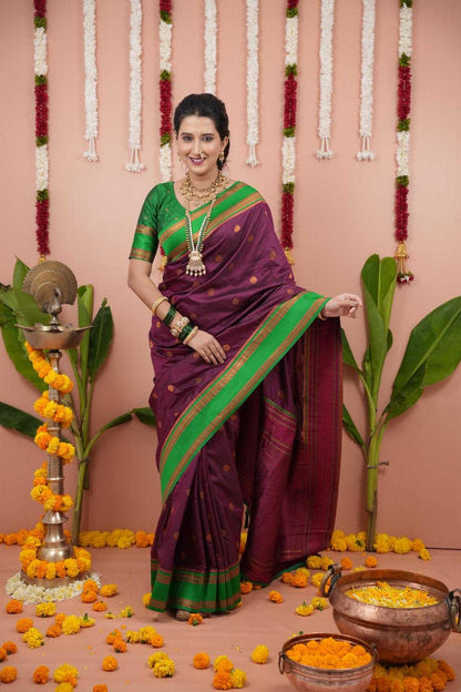 Soft Silk  Sarees  Zari Border Sarees