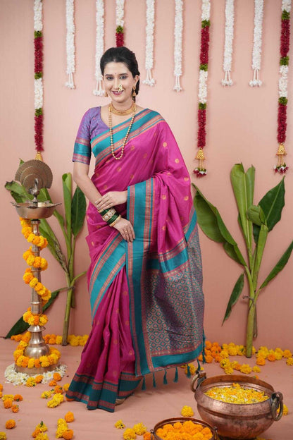 Soft Silk  Sarees  Zari Border Sarees