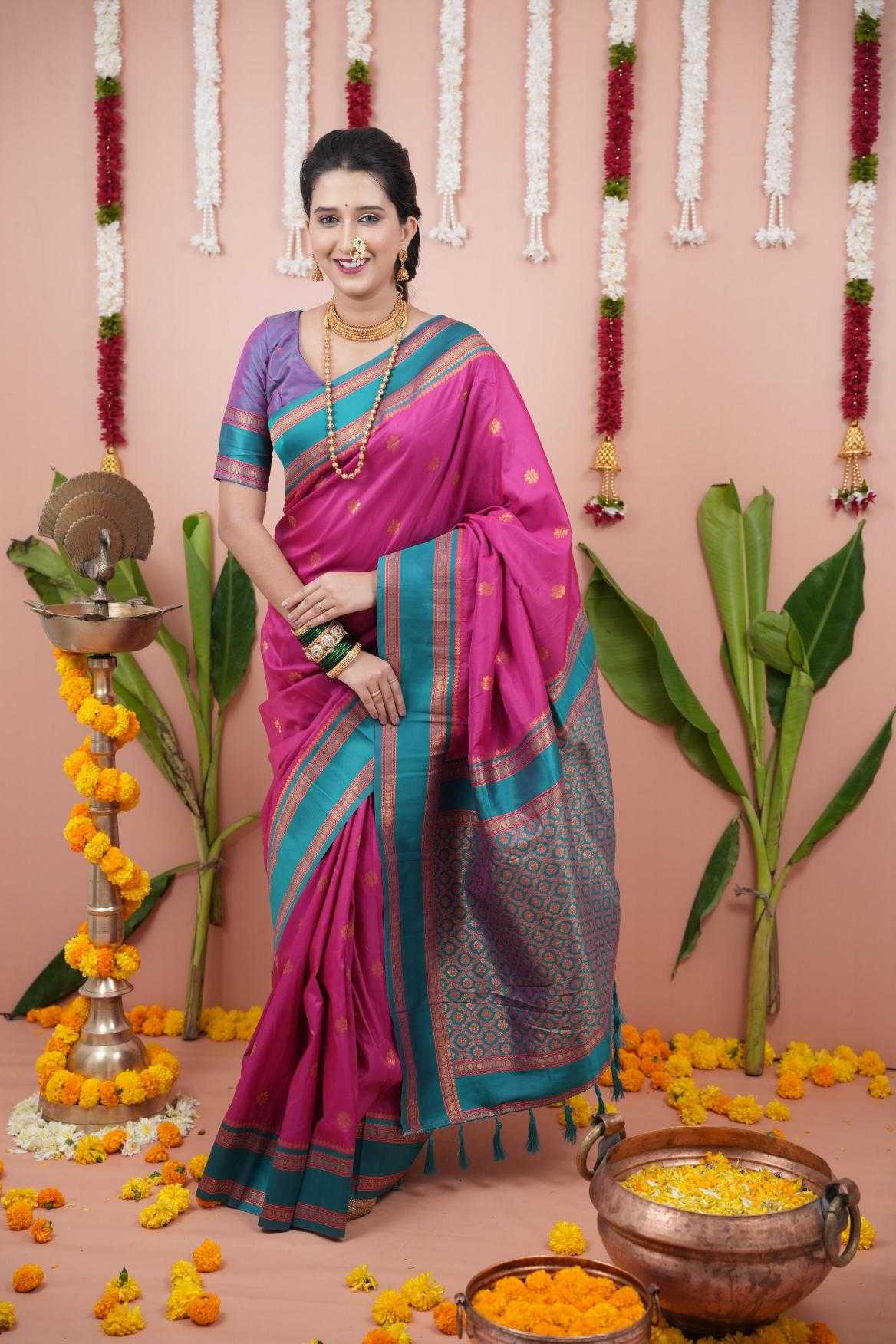 Soft Silk  Sarees  Zari Border Sarees