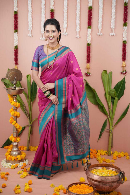 Soft Silk  Sarees  Zari Border Sarees