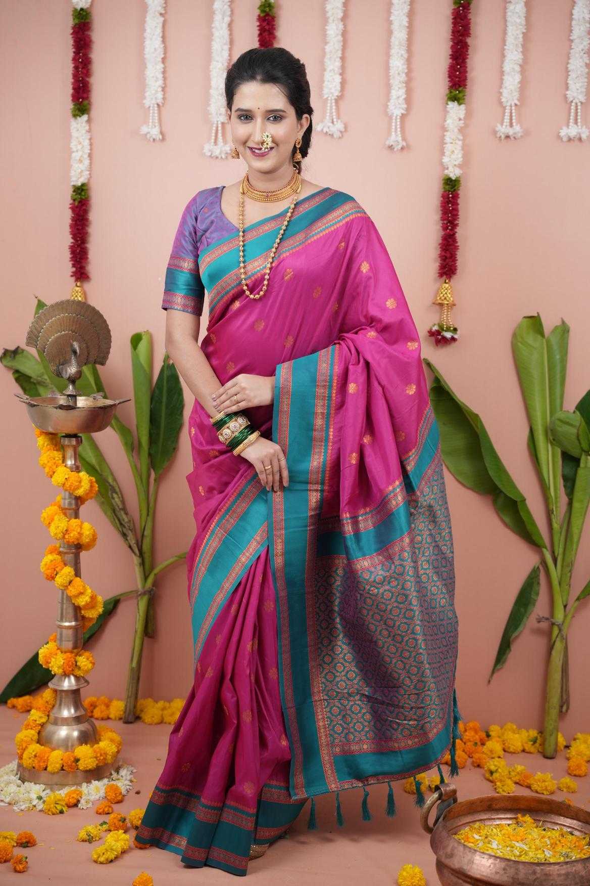 Soft Silk  Sarees  Zari Border Sarees