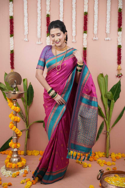 Soft Silk  Sarees  Zari Border Sarees