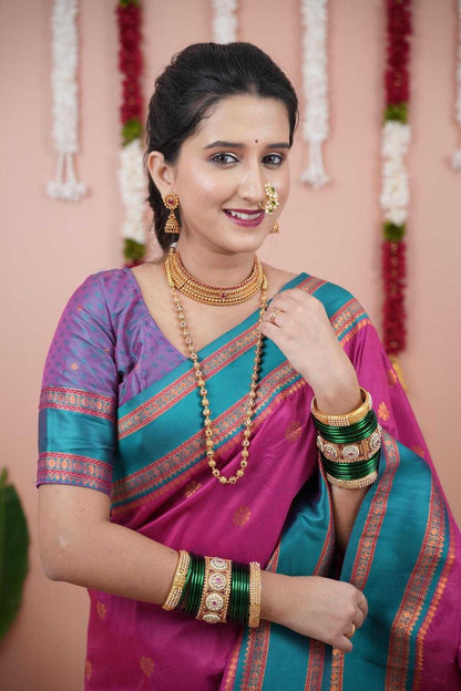 Soft Silk  Sarees  Zari Border Sarees