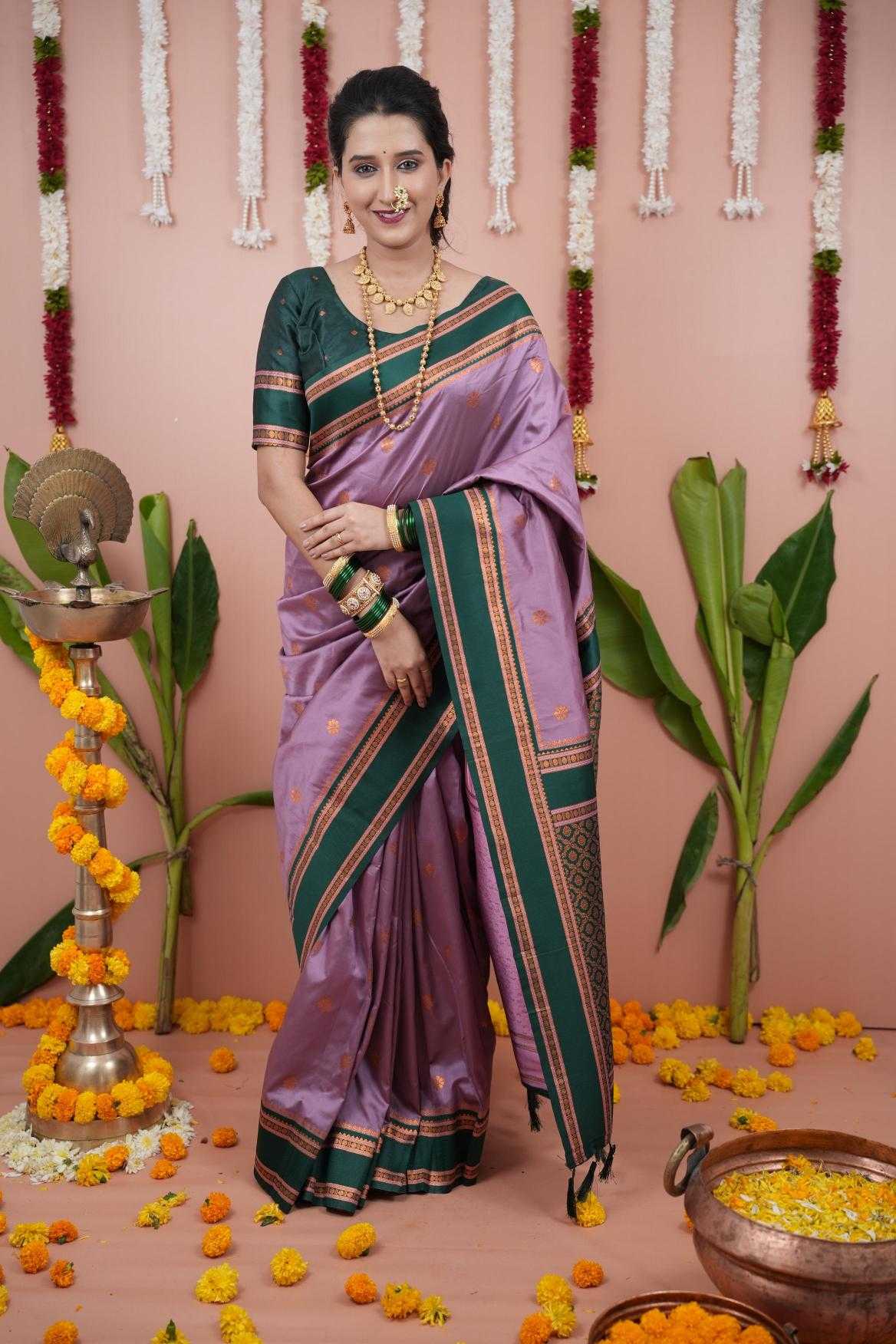 Soft Silk  Sarees  Zari Border Sarees