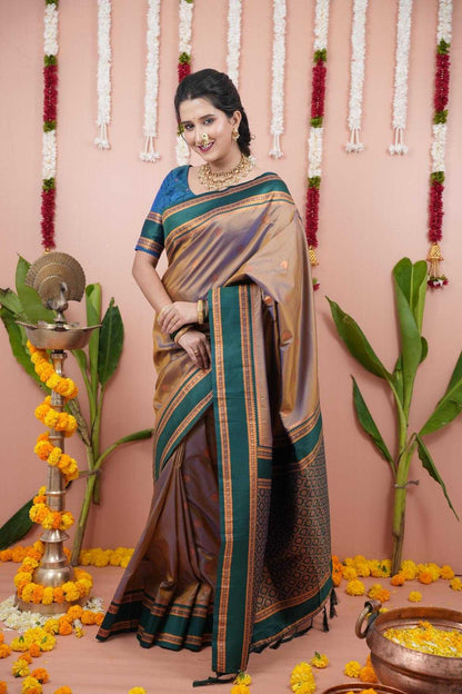 Soft Silk  Sarees  Zari Border Sarees