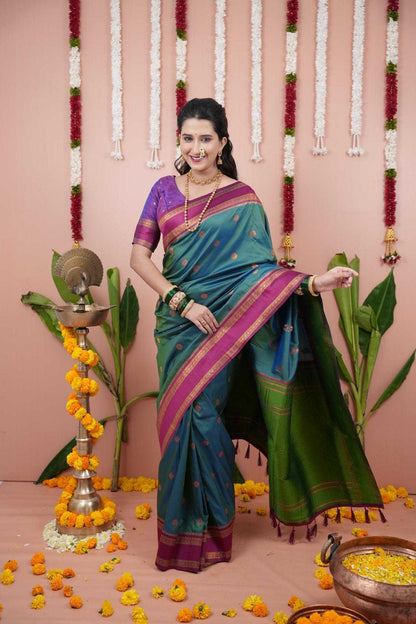 Soft Silk  Sarees  Zari Border Sarees
