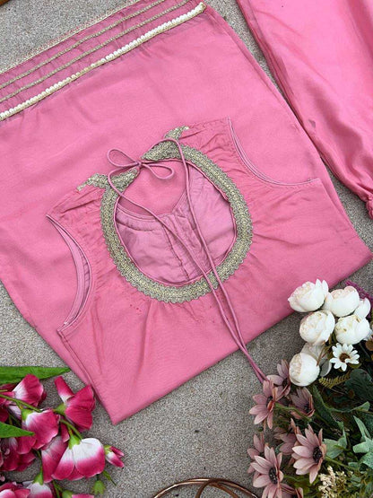Tabby Silk Organza Embroidery   Sharara Salwar Festive Collections