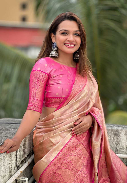 Tissue Silk Kanjeevaram Sarees