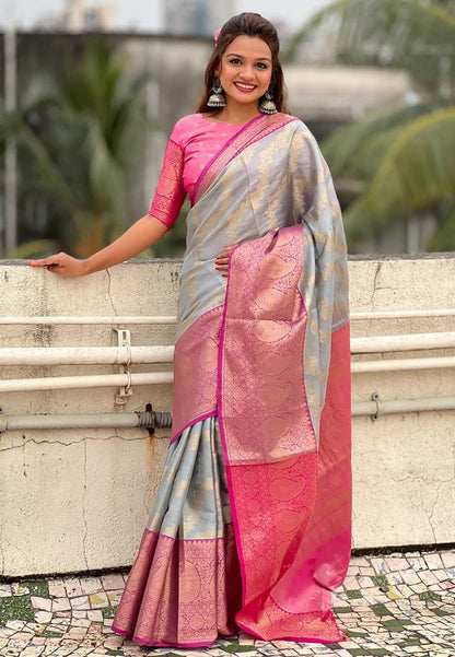Tissue Silk Kanjeevaram Sarees