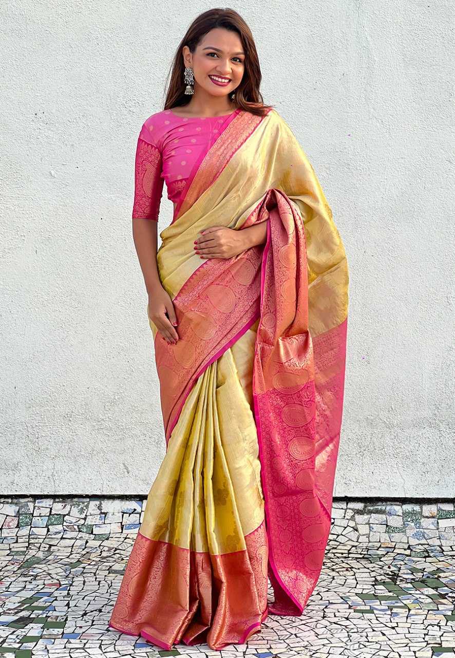 Tissue Silk Kanjeevaram Sarees