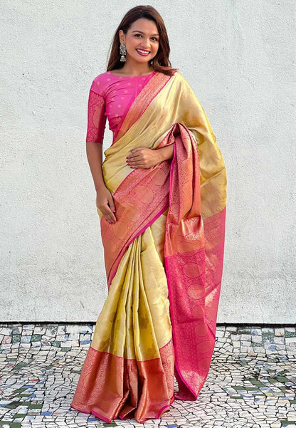 Tissue Silk Kanjeevaram Sarees