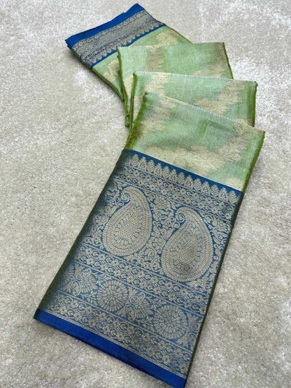 Tissue Silk Kanjeevaram Sarees