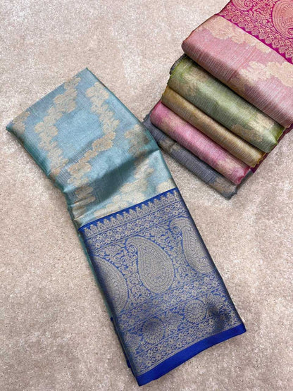 Tissue Silk Kanjeevaram Sarees