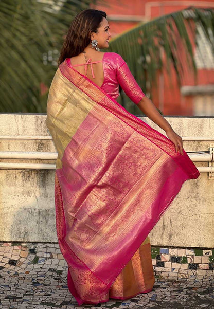 Tissue Silk Kanjeevaram Sarees